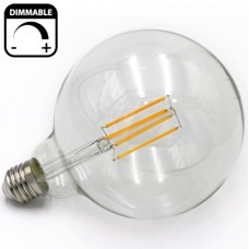 Λάμπα LED Γλόμπος Φ125 10W E27 230V 1300lm Ντιμαριζόμενη 2800K Θερμό φως 13-27110009
